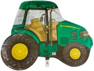 Фигура Трактор зеленый